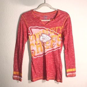 Majestic Kansas City Chiefs long sleeve tee